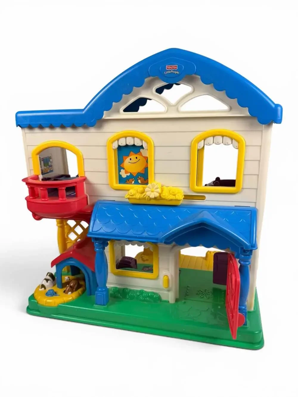 2006 Fisher-Price Little People Busy Day Dollhouse Play Set